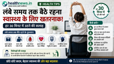 लंबे समय तक बैठे रहना स्वास्थ्य के लिए खतरनाक, हर 30 मिनट में उठने की सलाह